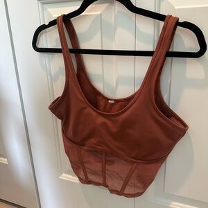 Alo Yoga Corset Bra Tank